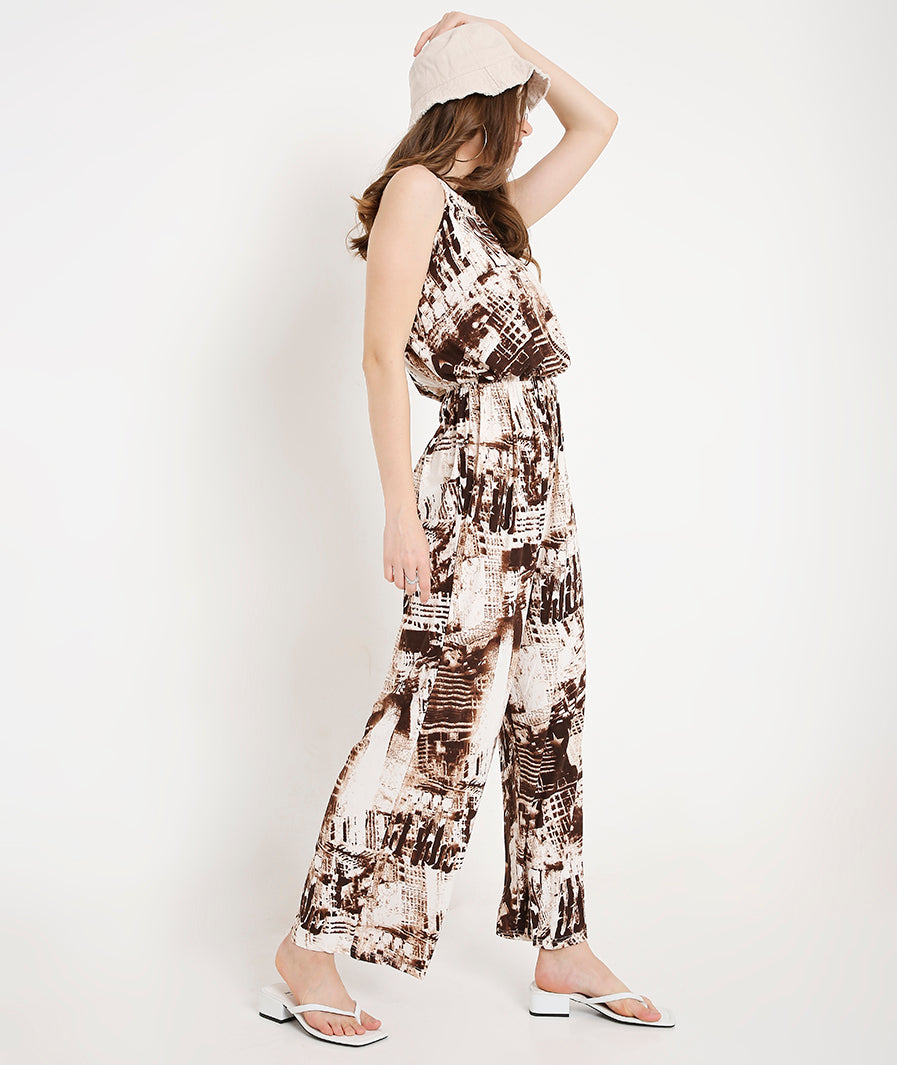 Tie Dye Long Summer Jumpsuit