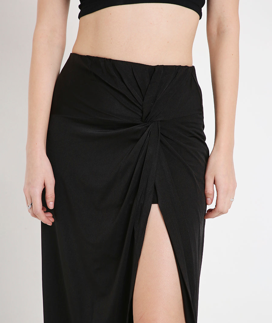 Black Crystal Dancer Skirt