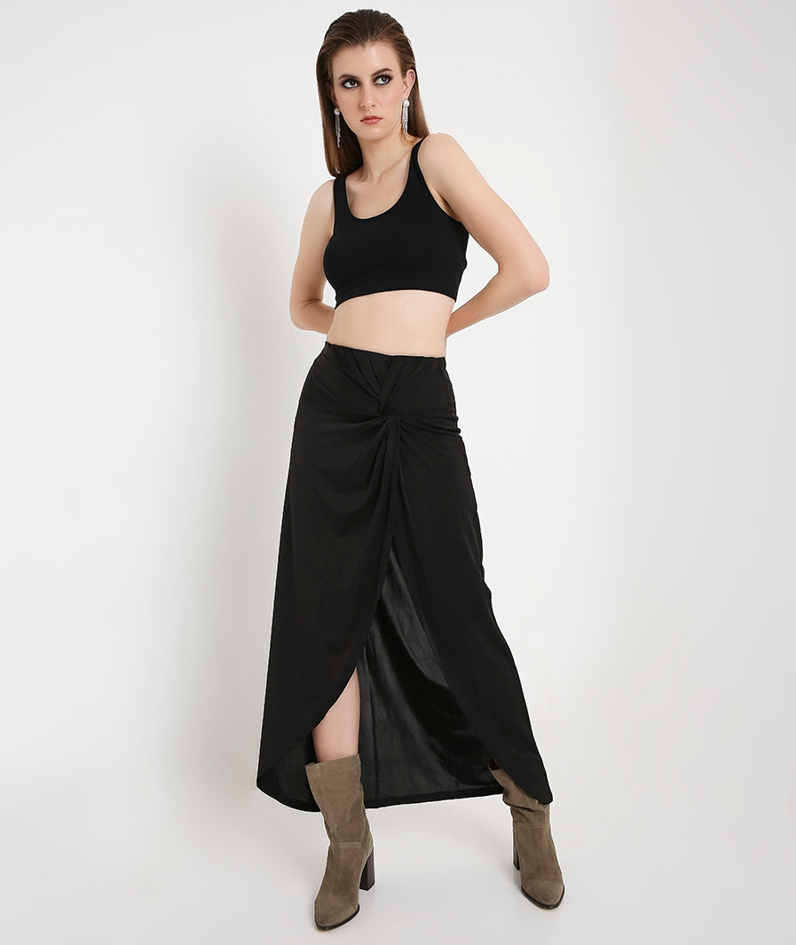 Black Crystal Dancer Skirt