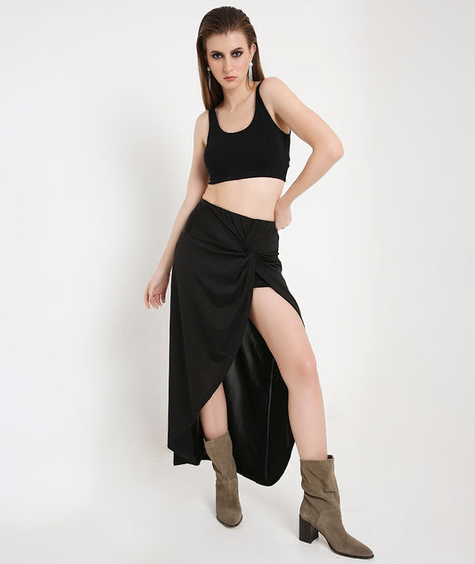 Black Crystal Dancer Skirt