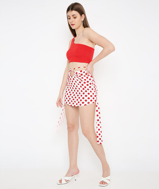 Red Polka Gigi Skirt