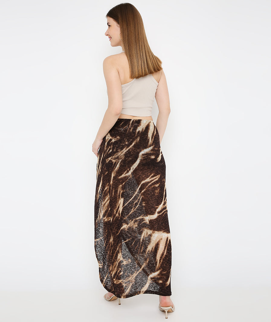 Coffee PreKnot Dancer Skirt