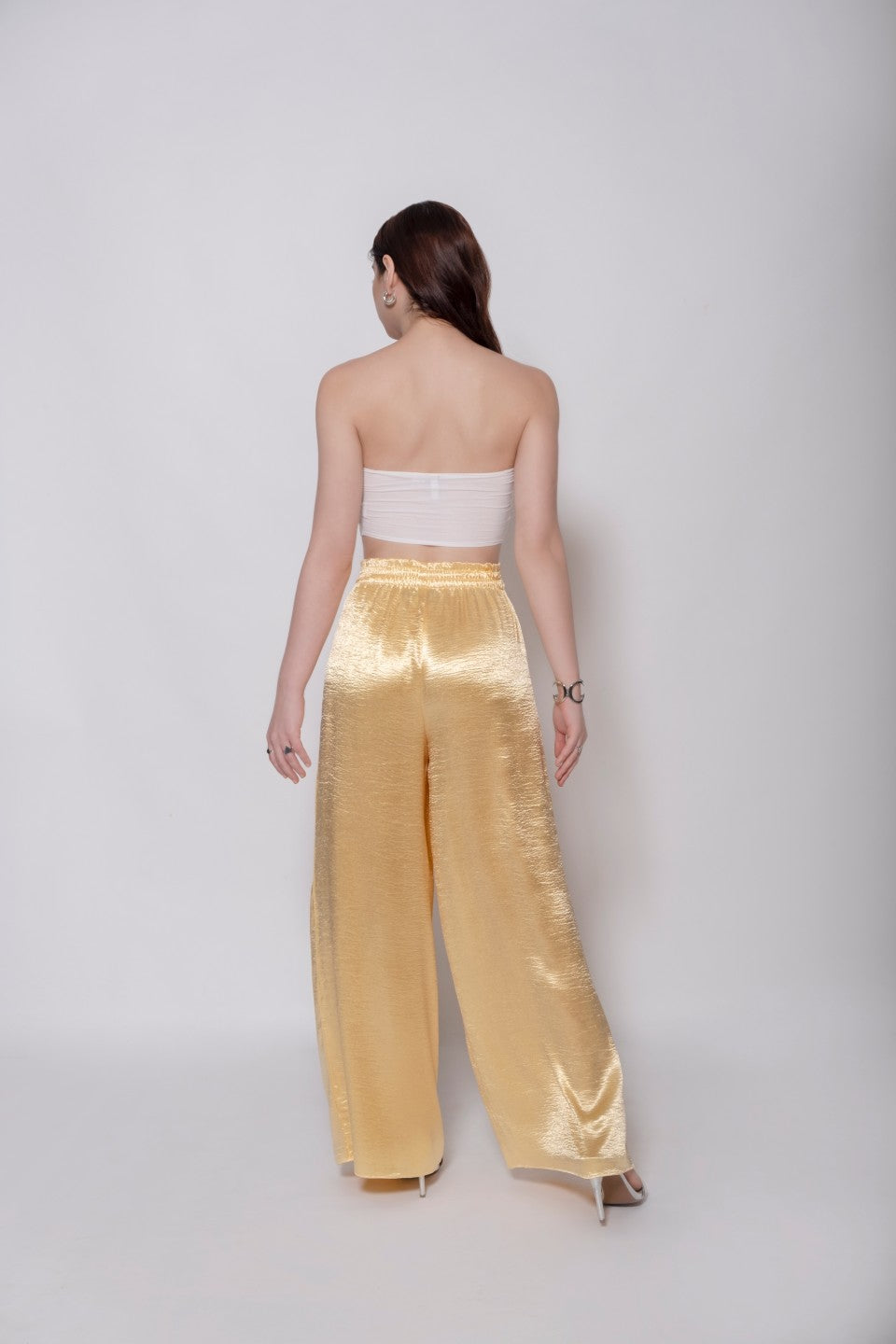 Gold Metallic Pants