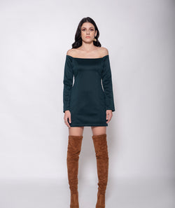 Green Mini Dress